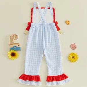 Cute Toddler Jumpsuit Bell Bottoms Romper
