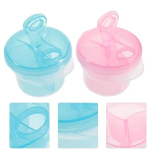 2-in-1 Travel-Friendly Milk Powder Container